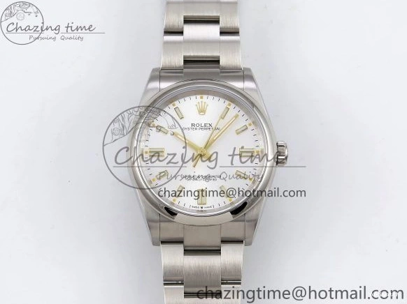 904L Steel 36mm Oyster APF Dial 126000 1:1 Perpetual Silver Best VR3230 Edition 0124